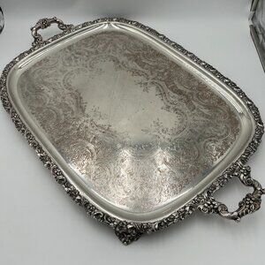 EG Webster Son/International Silver Co. Butler Tray
